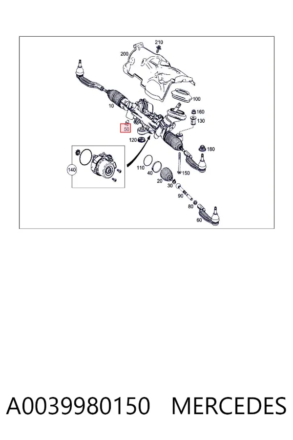  A0039980150 Mercedes