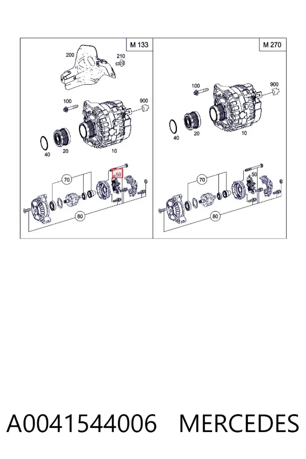 Regulador A0041544006 Mercedes