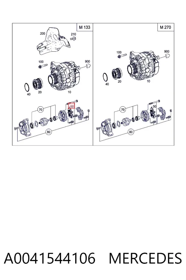 Regulador A0041544106 Mercedes