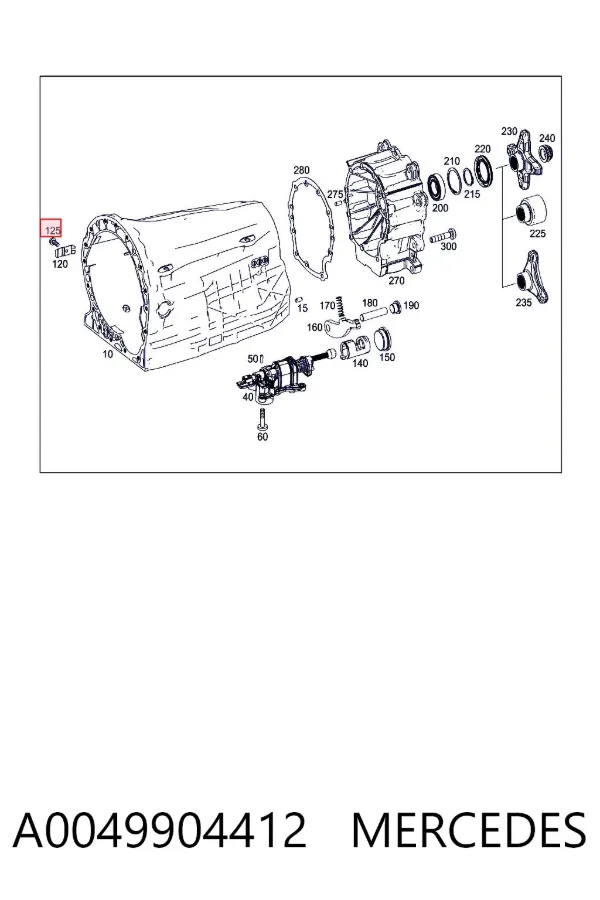  A0049904412 Mercedes