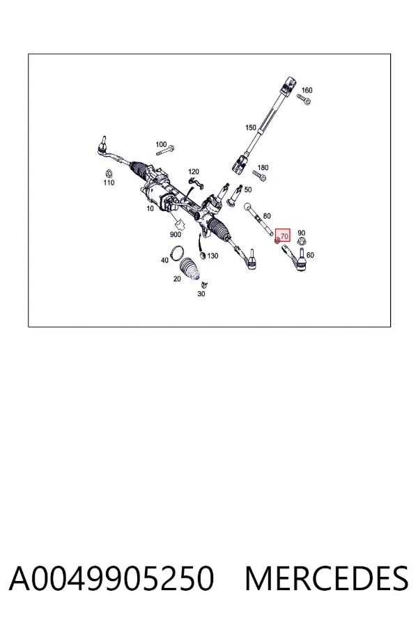  A0049905250 Mercedes