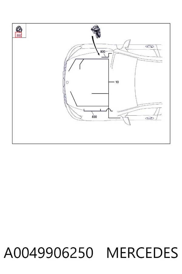  A0049906250 Mercedes