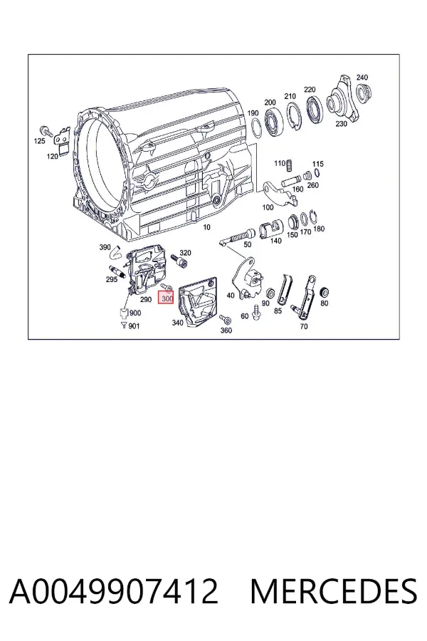  A0049907412 Mercedes
