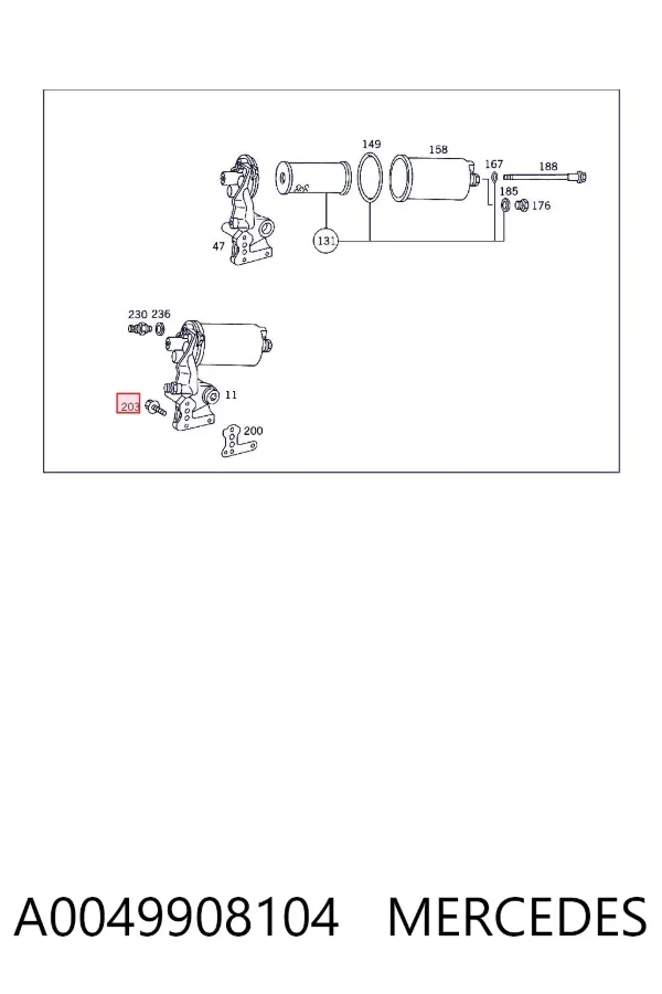  A0049908104 Mercedes