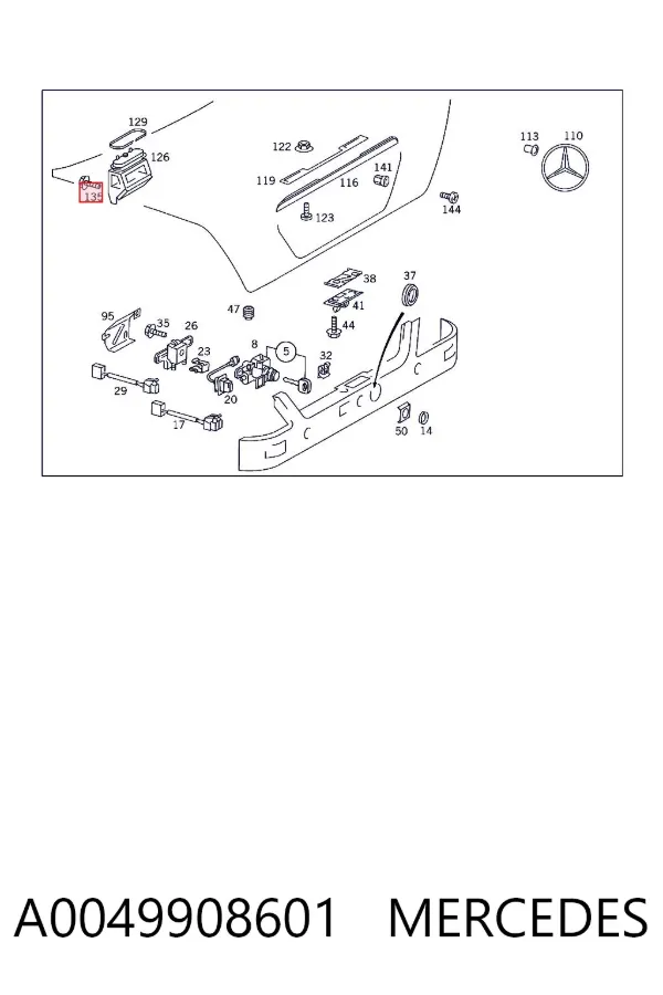  A0049908601 Mercedes