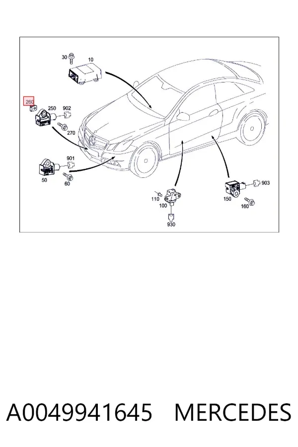  A0049941645 Mercedes