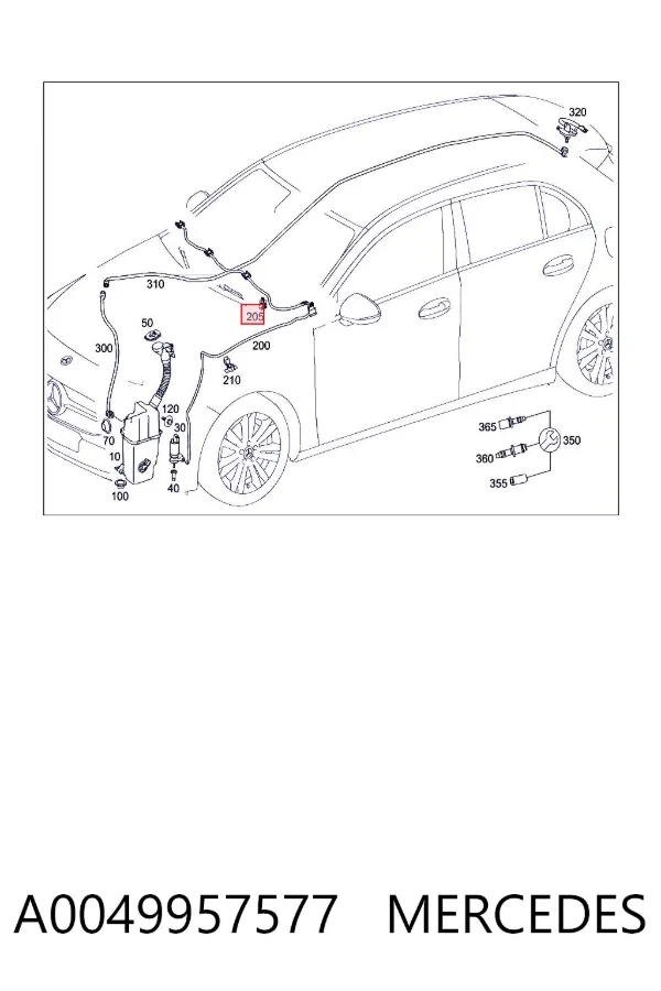  A0049957577 Mercedes