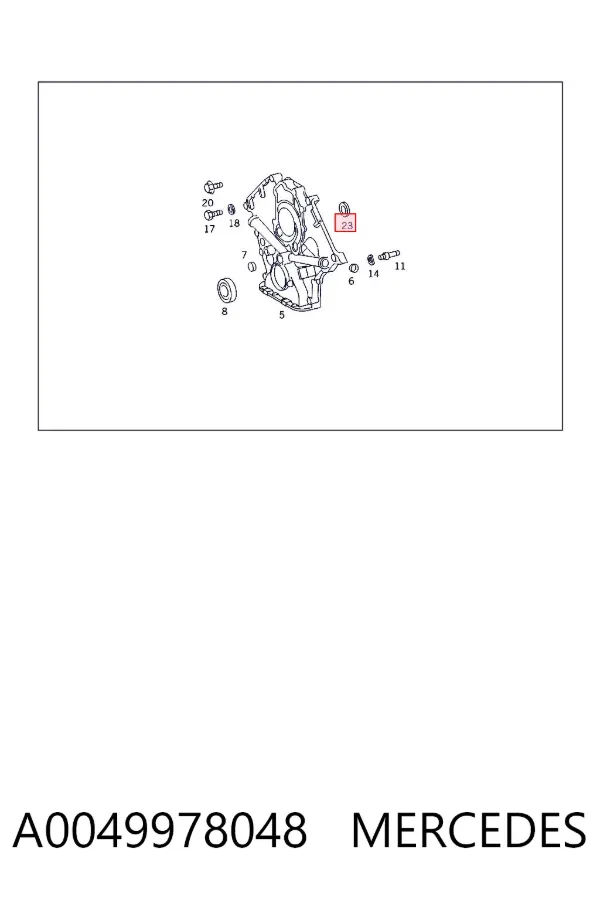  A0049978048 Mercedes