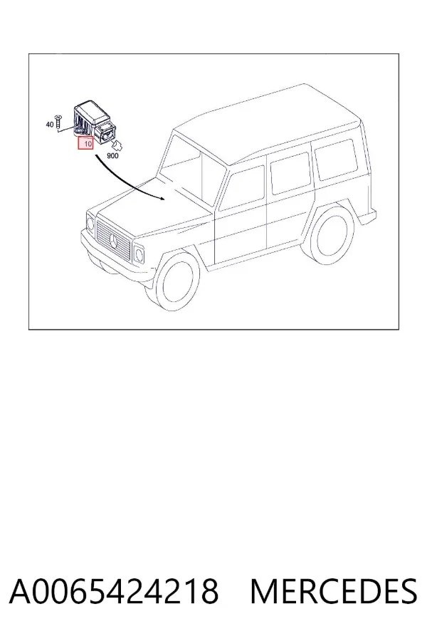 Sensor de ángulo de giro A0065424218 Mercedes
