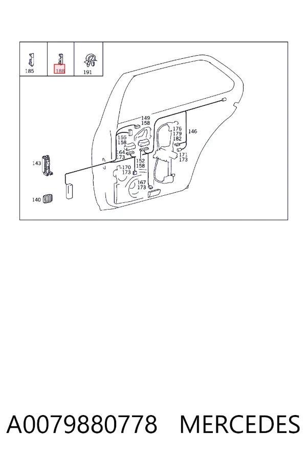  A0079880778 Mercedes