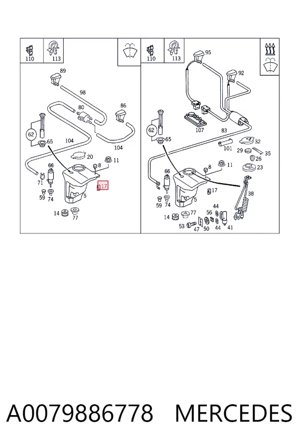  A0079886778 Mercedes