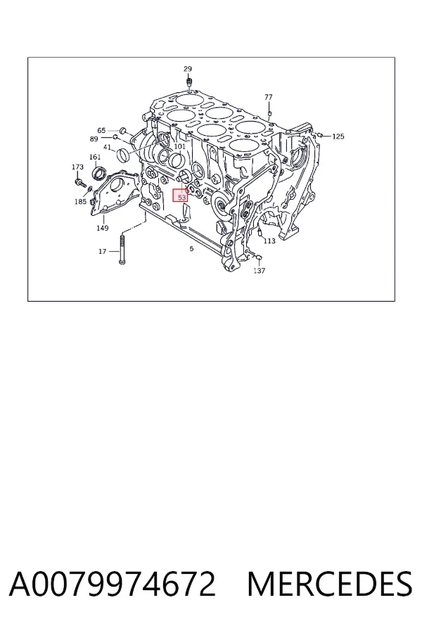  A0079974672 Mercedes