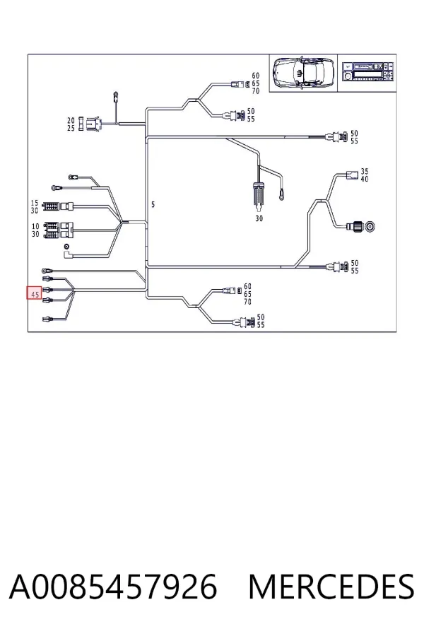  A0085457926 Mercedes