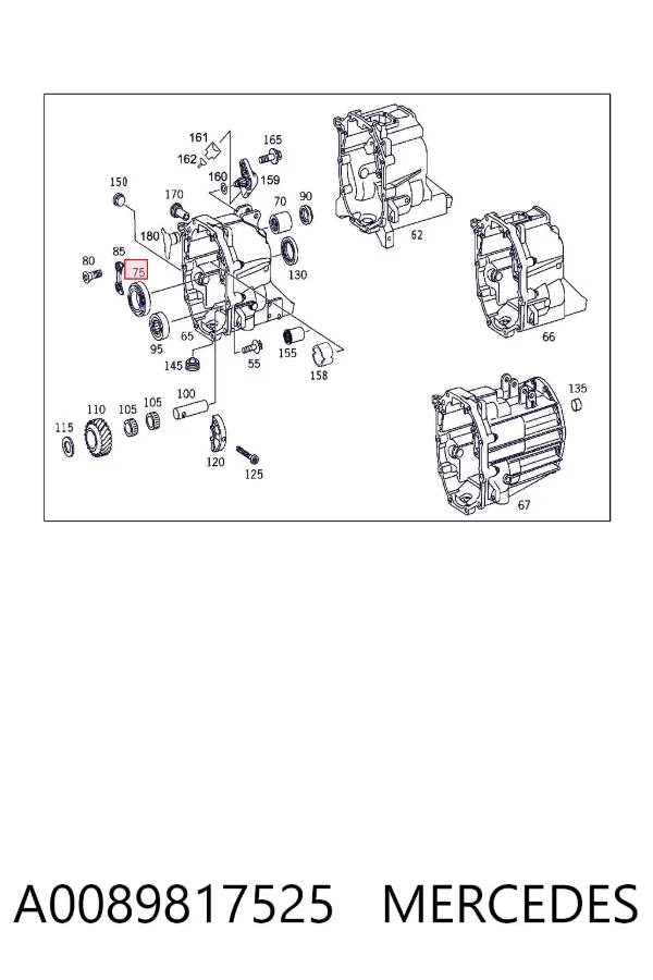  A0089817525 Mercedes