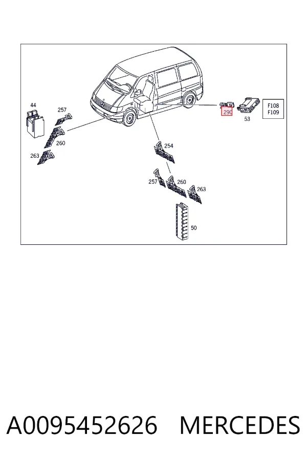  A0095452626 Mercedes