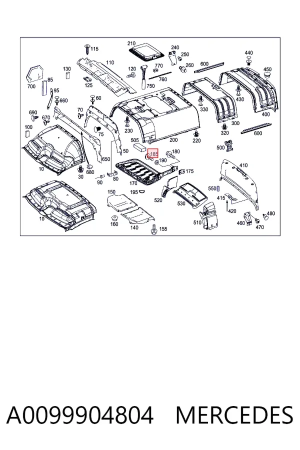  A0099904804 Mercedes
