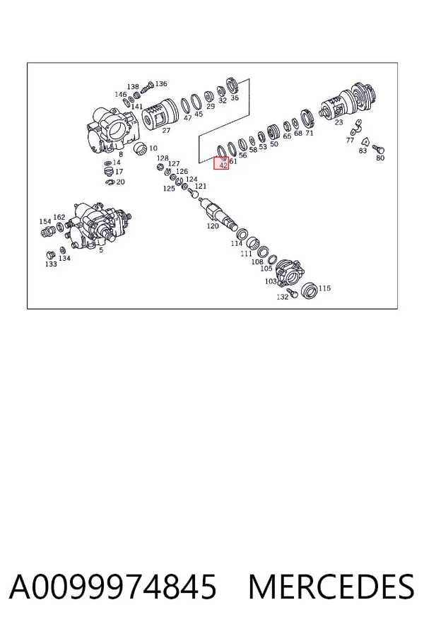  A0099974845 Mercedes