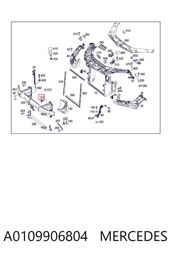  A0109906804 Mercedes