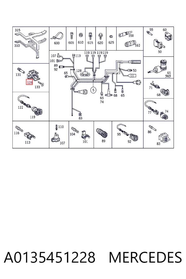  A0135451228 Mercedes