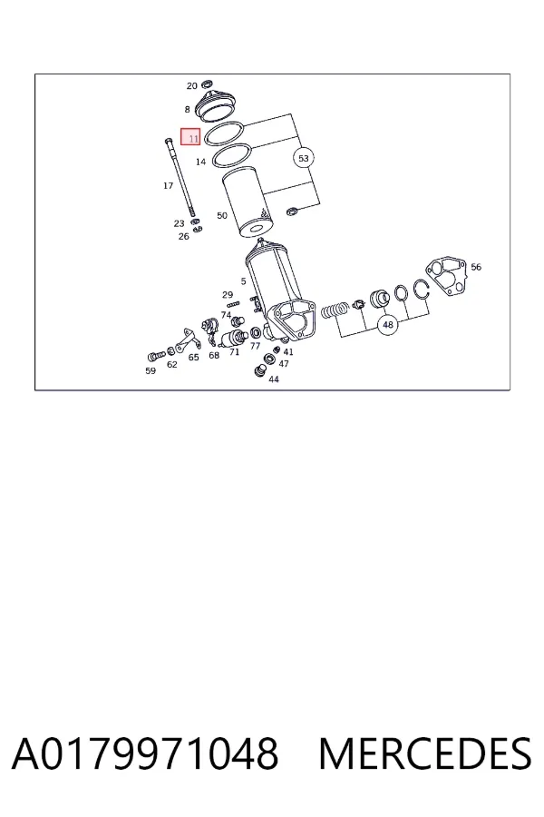  A0179971048 Mercedes