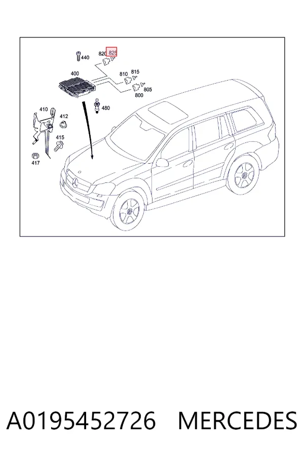 A0195452726 Mercedes