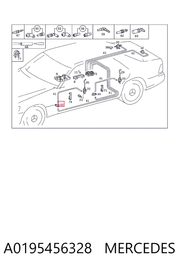 A0195456328 Mercedes