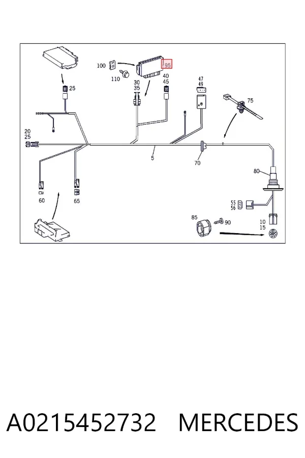  A0215452732 Mercedes