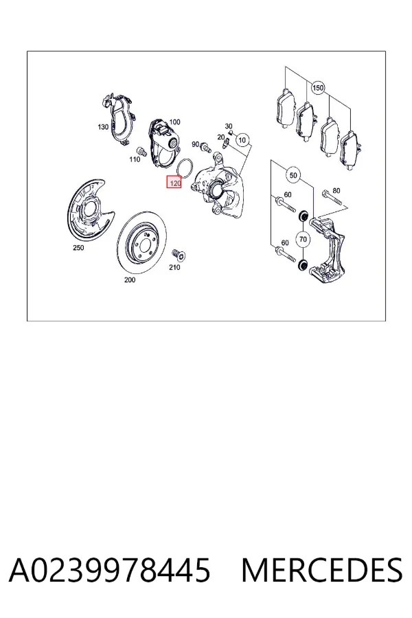  A0239978445 Mercedes