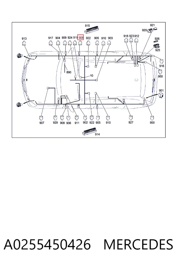  A0255450426 Mercedes