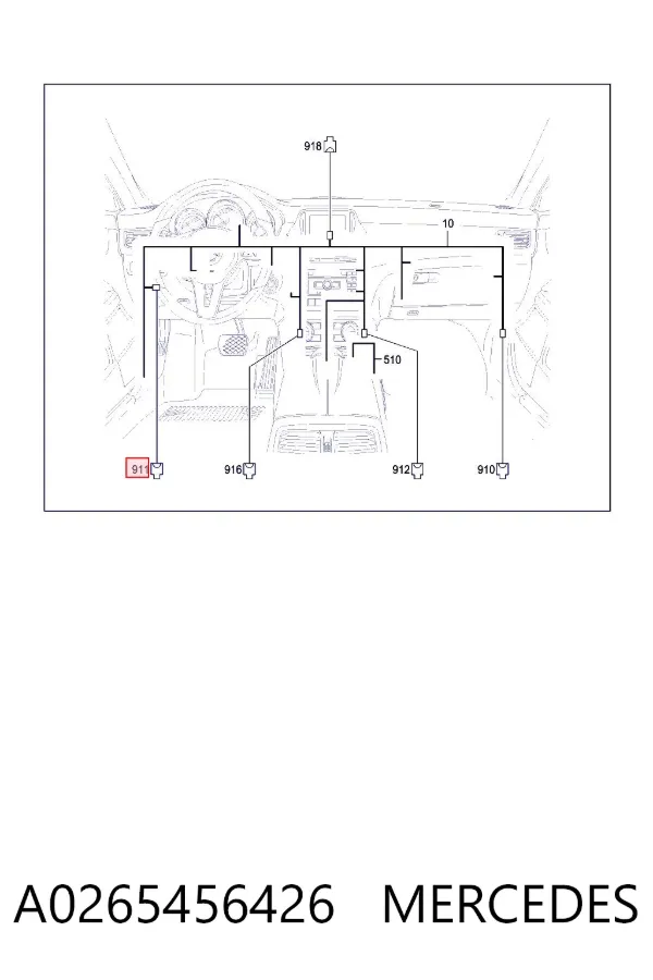  A0265456426 Mercedes