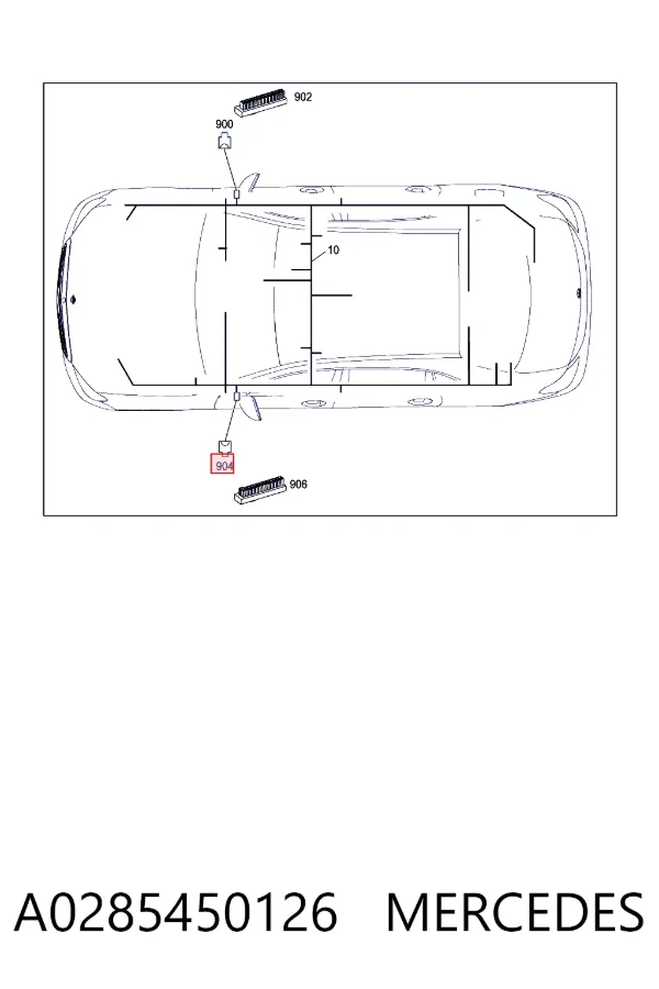  A0285450126 Mercedes