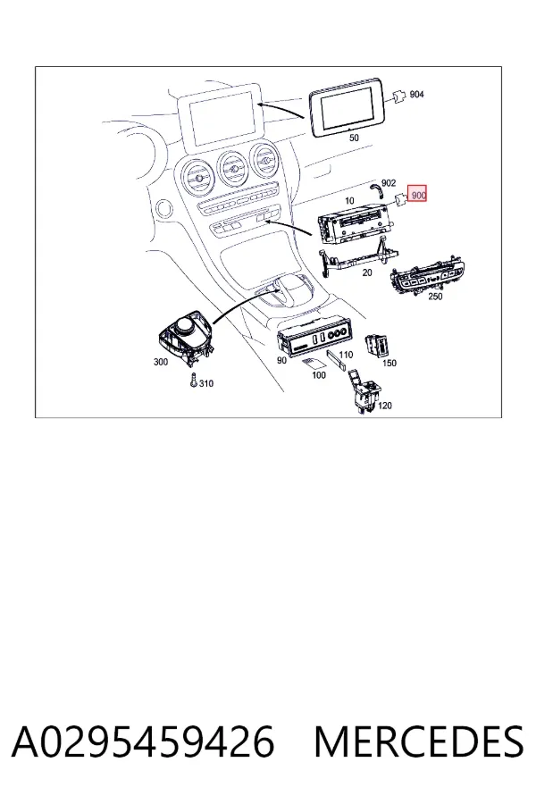  A0295459426 Mercedes
