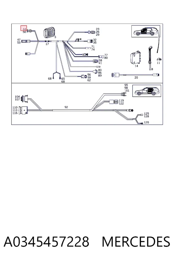  A0345457228 Mercedes