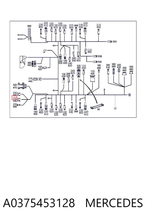  A0375453128 Mercedes