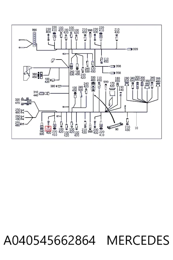 A040545662864 Mercedes