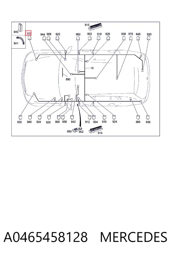  A0465458128 Mercedes
