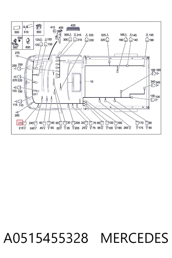  A0515455328 Mercedes
