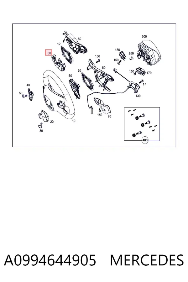 Anillo AIRBAG Mercedes E W213