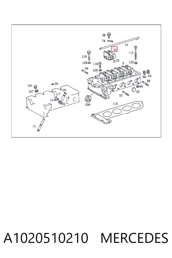  A1020510210 Mercedes