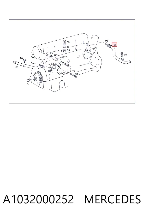  A1032000252 Mercedes
