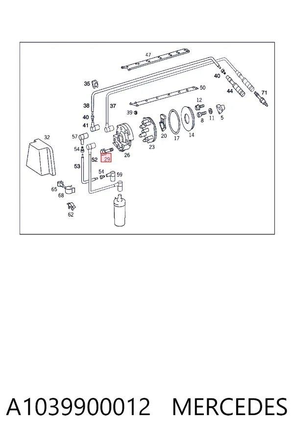  A1039900012 Mercedes