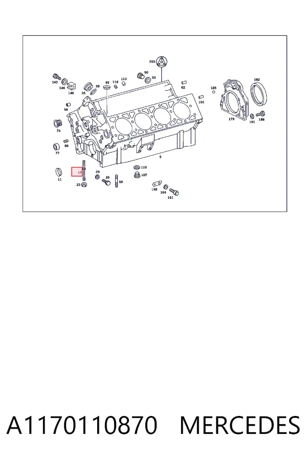 A1170110870 Mercedes