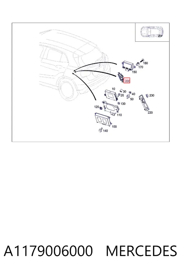  A1179006000 Mercedes