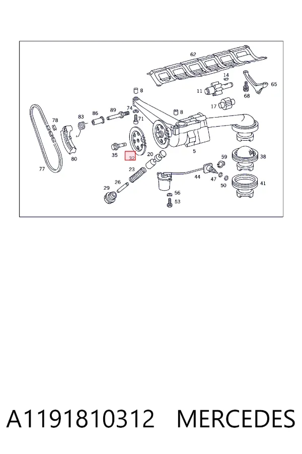  A1191810312 Mercedes