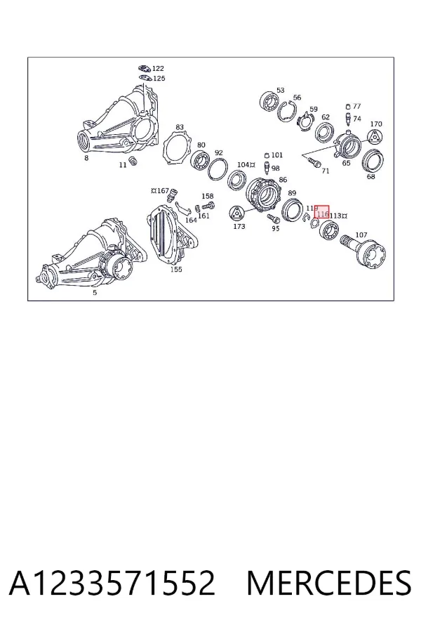  A1233571552 Mercedes