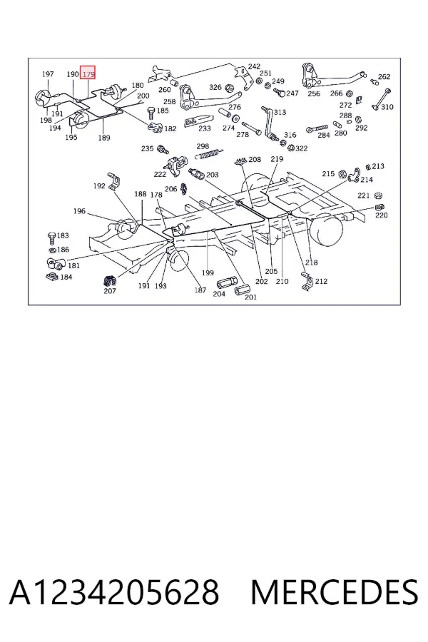  A1234205628 Mercedes