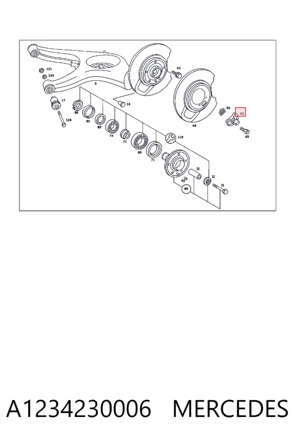  A1234230006 Mercedes