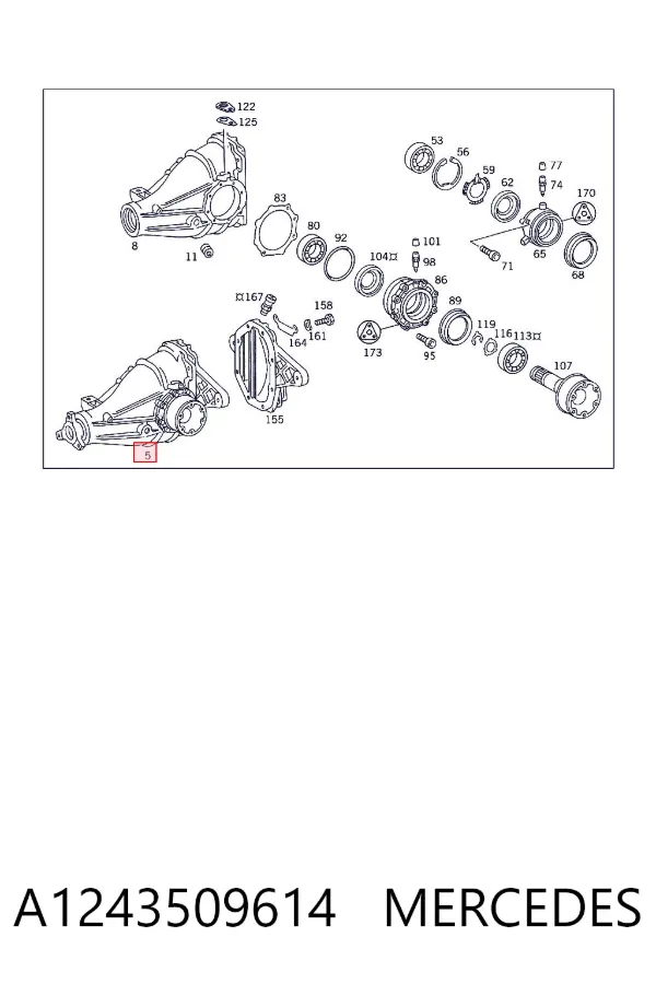  A1243509614 Mercedes