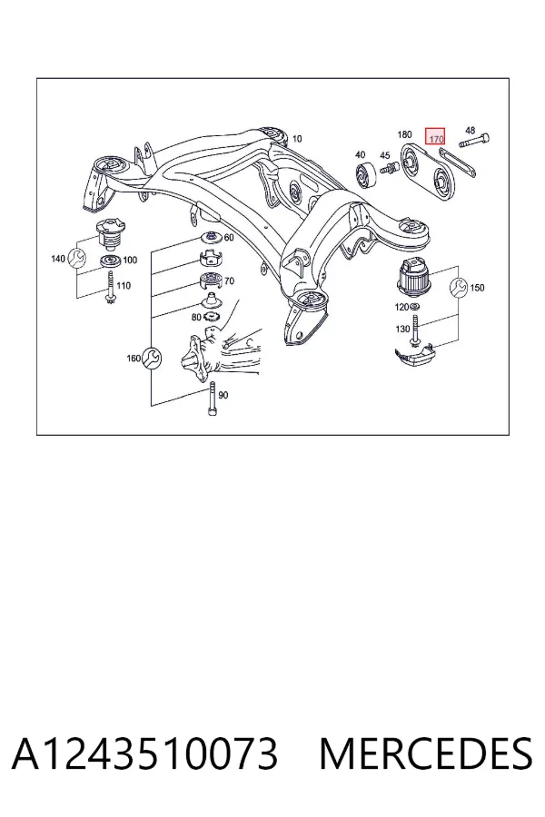  A1243510073 Mercedes