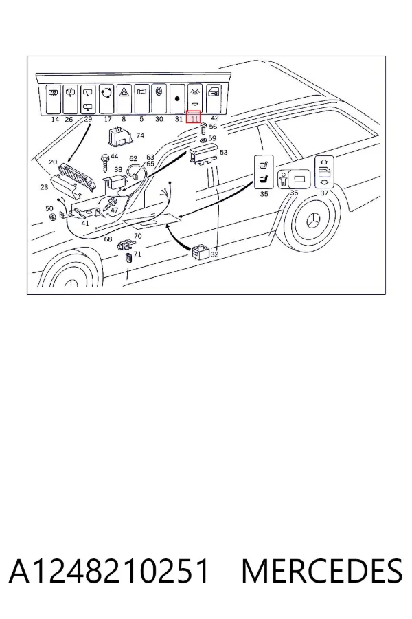  A1248210251 Mercedes